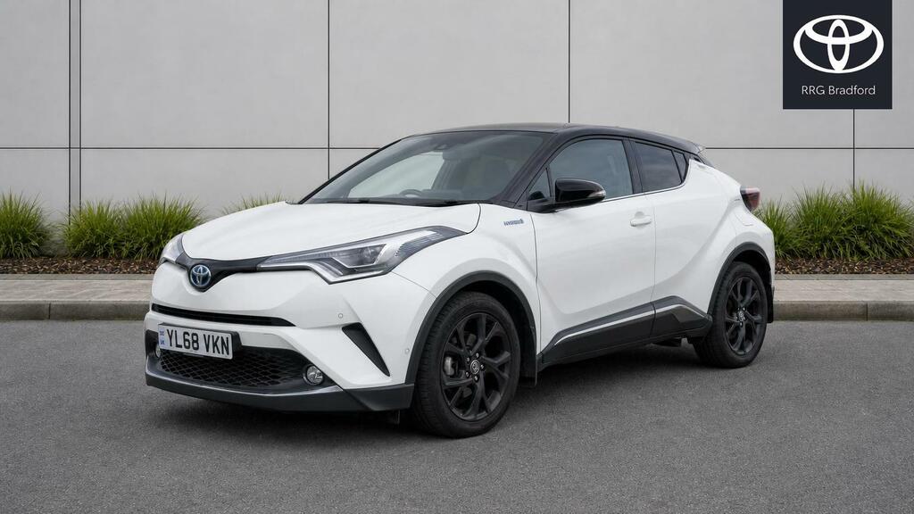 Toyota C-Hr 1.8 Vvt-h Dynamic Cvt Euro 6 Ss White #3