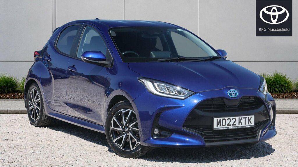 Toyota Yaris 1.5 Vvt-h Design E-cvt Euro 6 Ss Blue