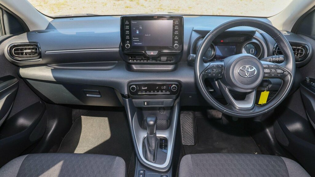 Toyota Yaris 1.5 Vvt-h Design E-cvt Euro 6 Ss MD22KTK Blue #6