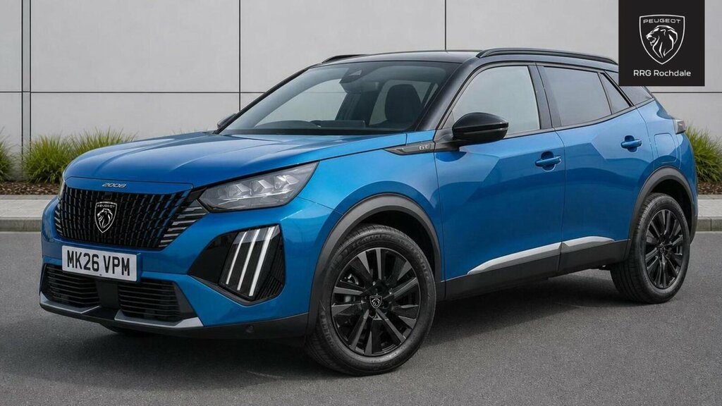 Peugeot 2008 1.2 Puretech Gt Premium Eat Euro 6 Ss MK26VPM Blue #3