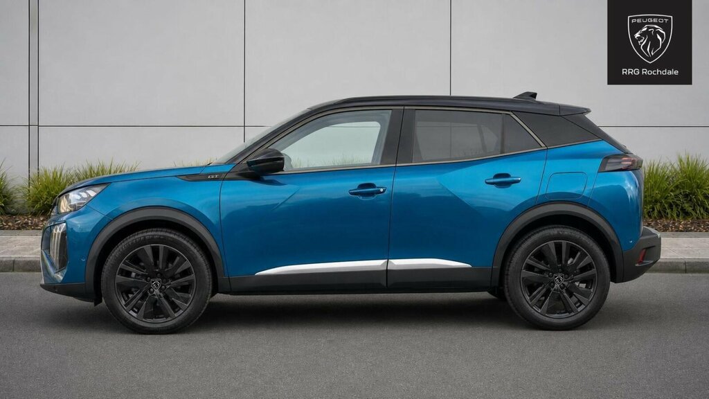 Peugeot 2008 1.2 Puretech Gt Premium Eat Euro 6 Ss MK26VPM Blue #4