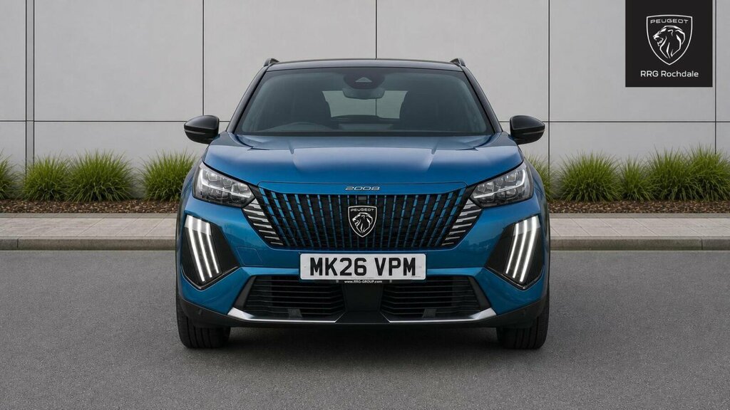 Peugeot 2008 1.2 Puretech Gt Premium Eat Euro 6 Ss MK26VPM Blue #2