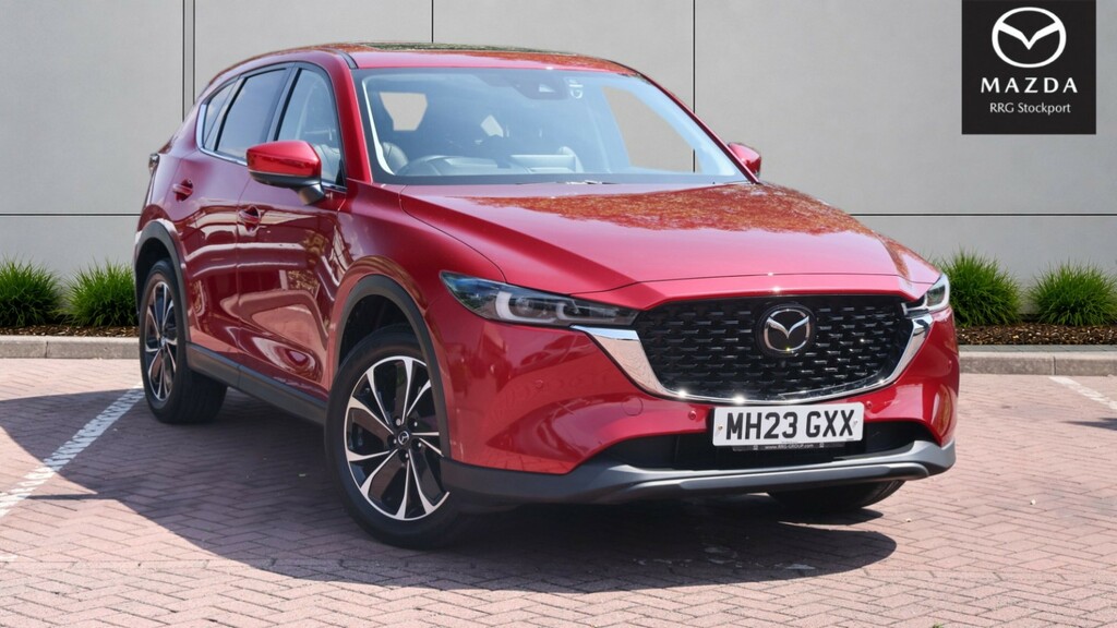 Mazda CX-5 2.2D 184 Exclusive-line Red
