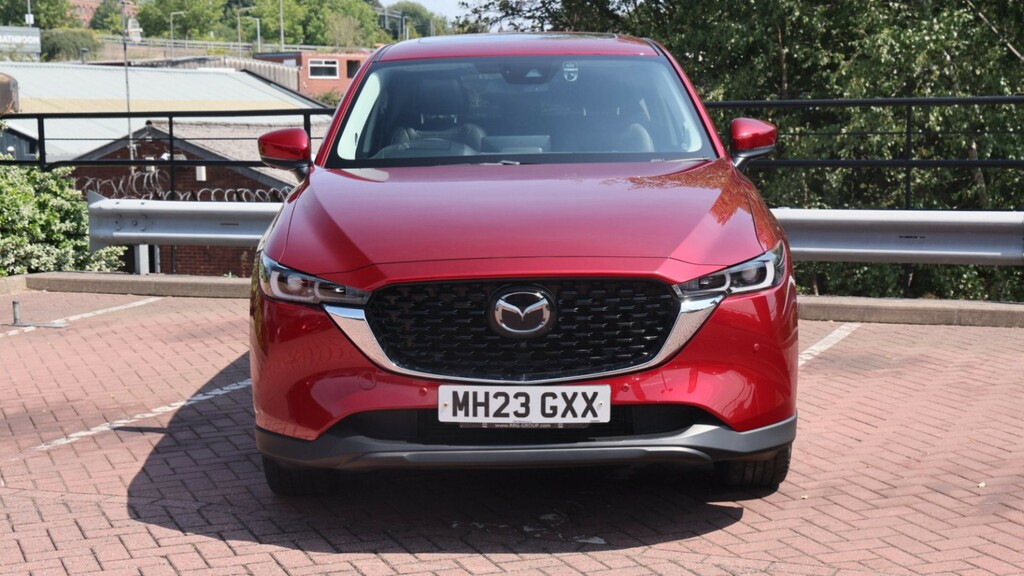 Mazda CX-5 2.2D 184 Exclusive-line Red #4