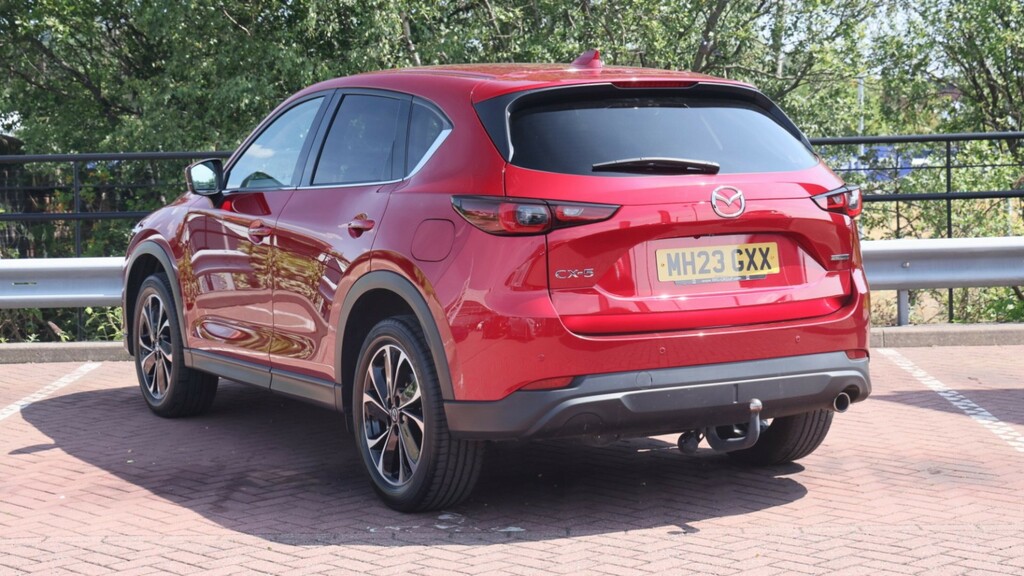Mazda CX-5 2.2D 184 Exclusive-line Red #3