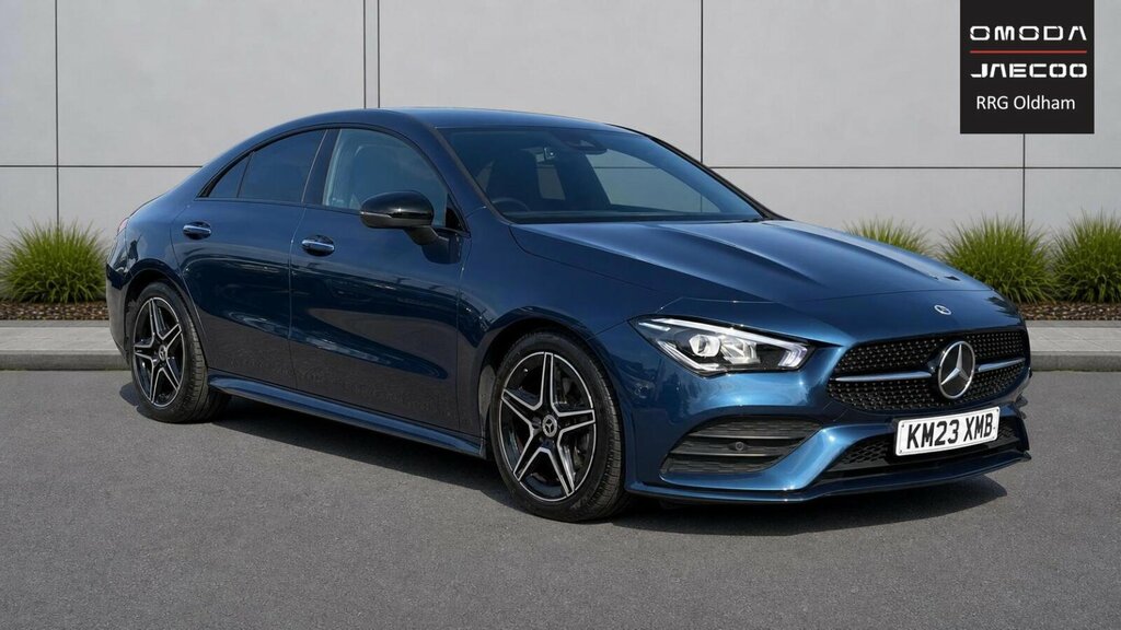 Mercedes-Benz CLA Class 1.3 Cla200 Amg Line Premium Coupe 7G-dct Euro 6 Blue