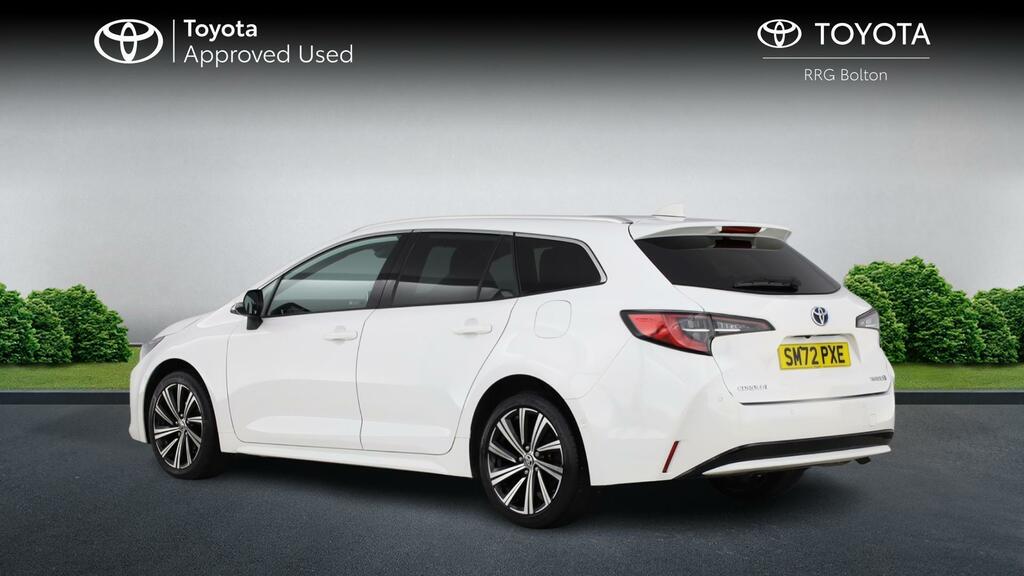 Toyota Corolla 1.8 Vvt-h Design Touring Sports Cvt Euro 6 Ss 5 White #4