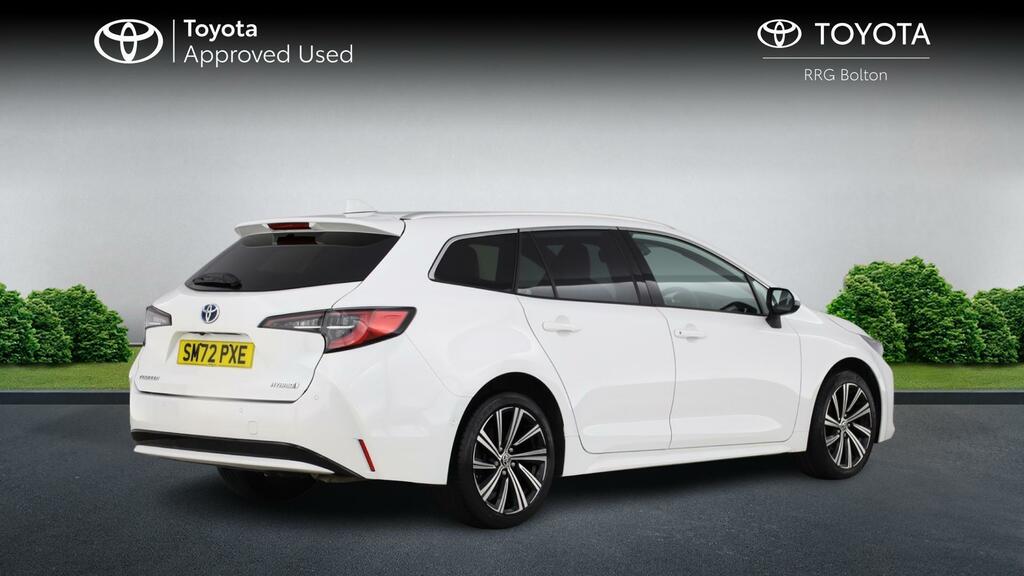 Toyota Corolla 1.8 Vvt-h Design Touring Sports Cvt Euro 6 Ss 5 White #2