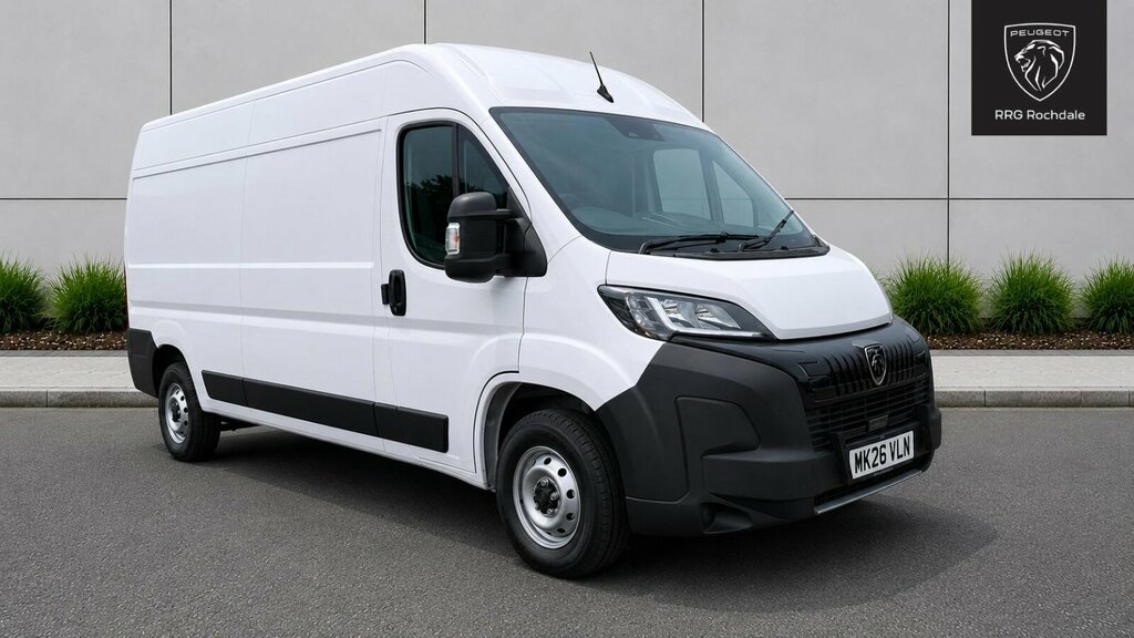 Peugeot Boxer 2.2 Bluehdi 3.5T Professional L3 H2 Euro 6 Ss 5 White
