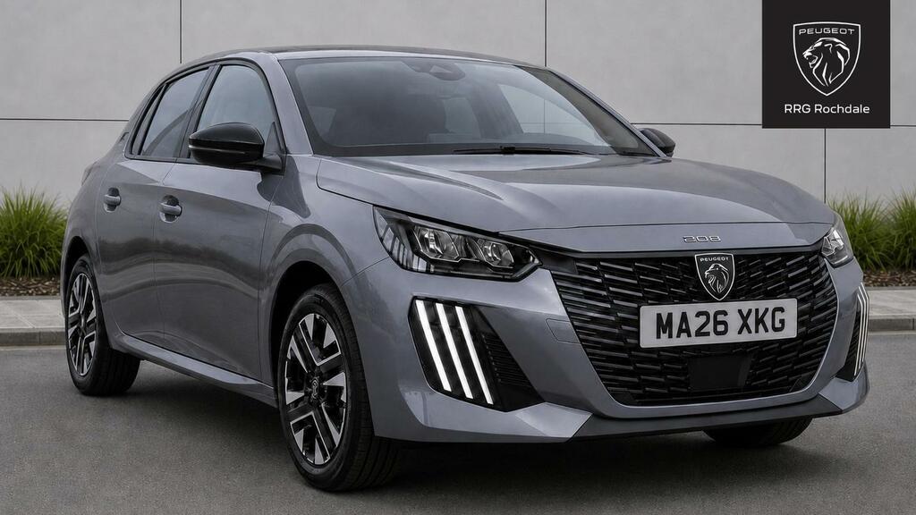 Peugeot 208 1.2 Puretech Allure Euro 6 Ss Grey