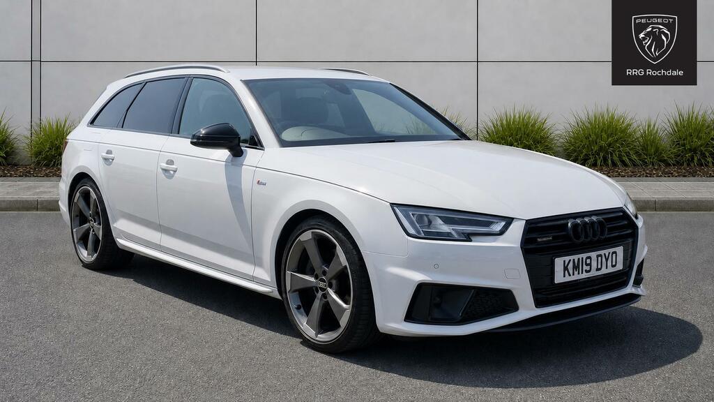 Audi A4 2.0 Tdi 40 Black Edition S Tronic Quattro Euro 6 KM19DYO White