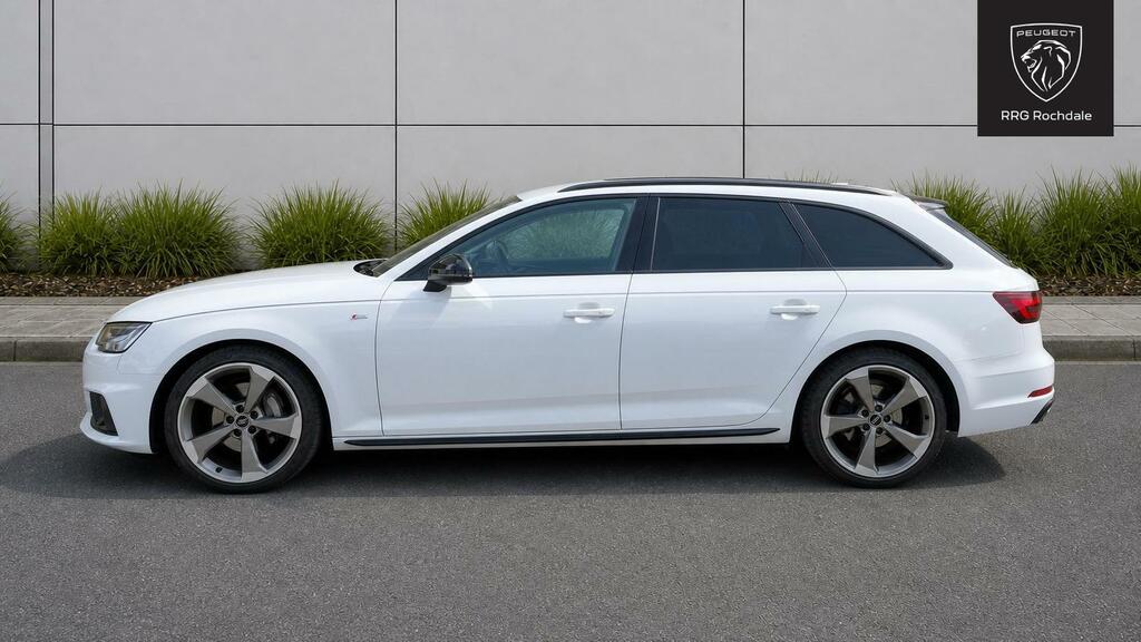 Audi A4 2.0 Tdi 40 Black Edition S Tronic Quattro Euro 6 KM19DYO White #4