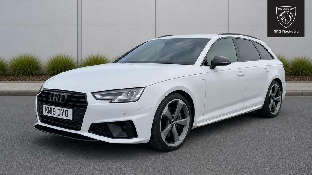 Audi A4 2.0 Tdi 40 Black Edition S Tronic Quattro Euro 6 KM19DYO White #3