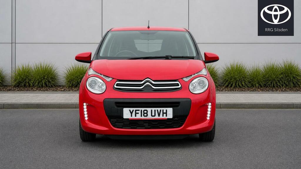 Citroen C1 1.0 Vti Feel Euro 6 YF18UVH Red #2