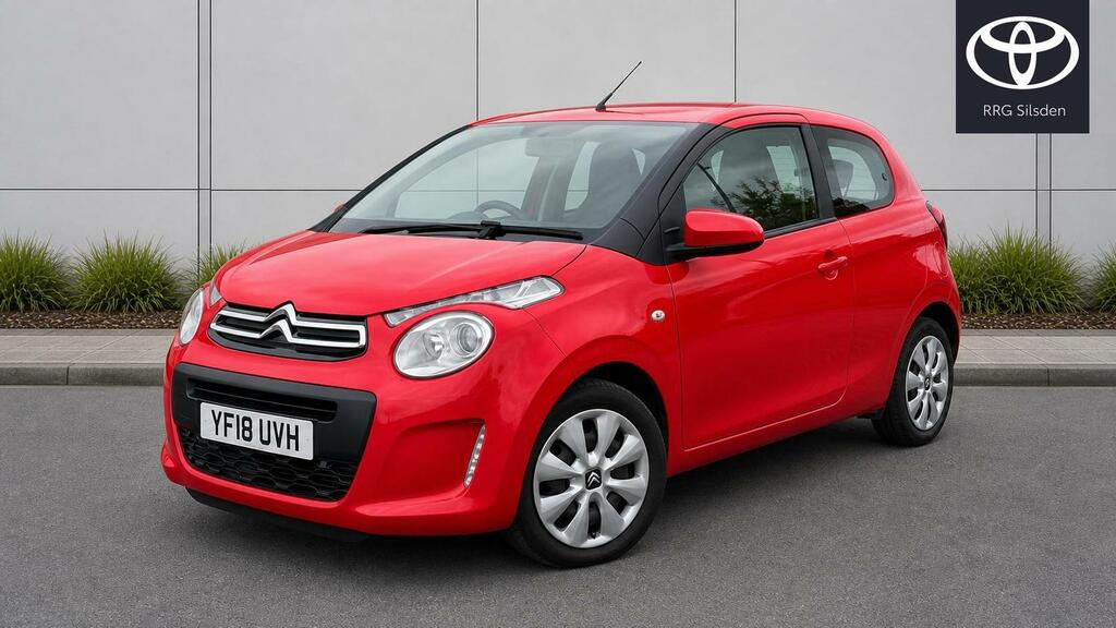 Citroen C1 1.0 Vti Feel Euro 6 YF18UVH Red #3