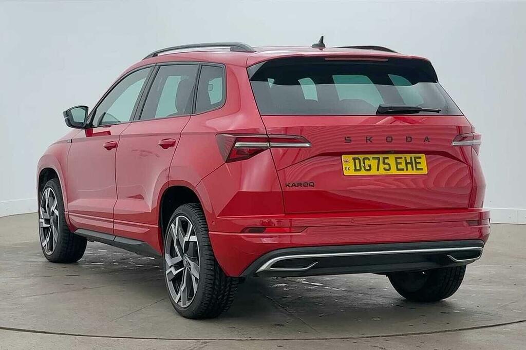 Skoda Karoq 1.5 Tsi Sportline Edition Dsg Red #3