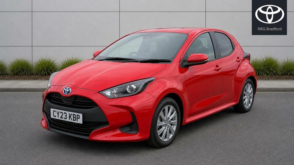 Toyota Yaris 1.5 Vvt-h Icon E-cvt Euro 6 Ss CY23KBP Red #3