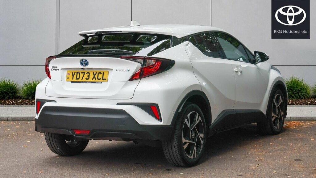Toyota C-Hr 1.8 Vvt-h Design Cvt Euro 6 Ss YD73XCL White #2