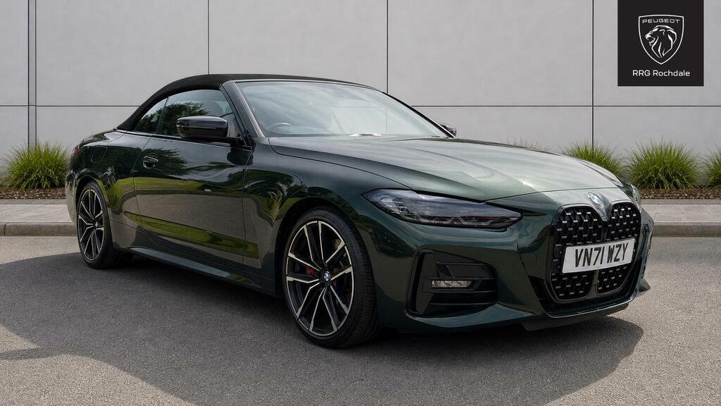 BMW 4 Series 2.0 430I M Sport Euro 6 Ss VN71WZY Green