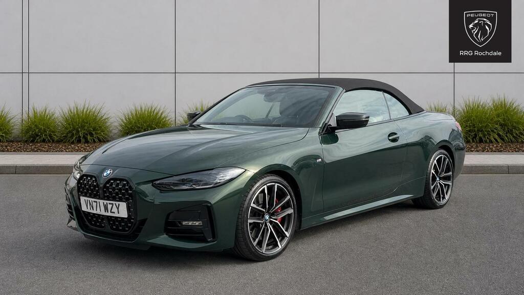 BMW 4 Series 2.0 430I M Sport Euro 6 Ss VN71WZY Green #3
