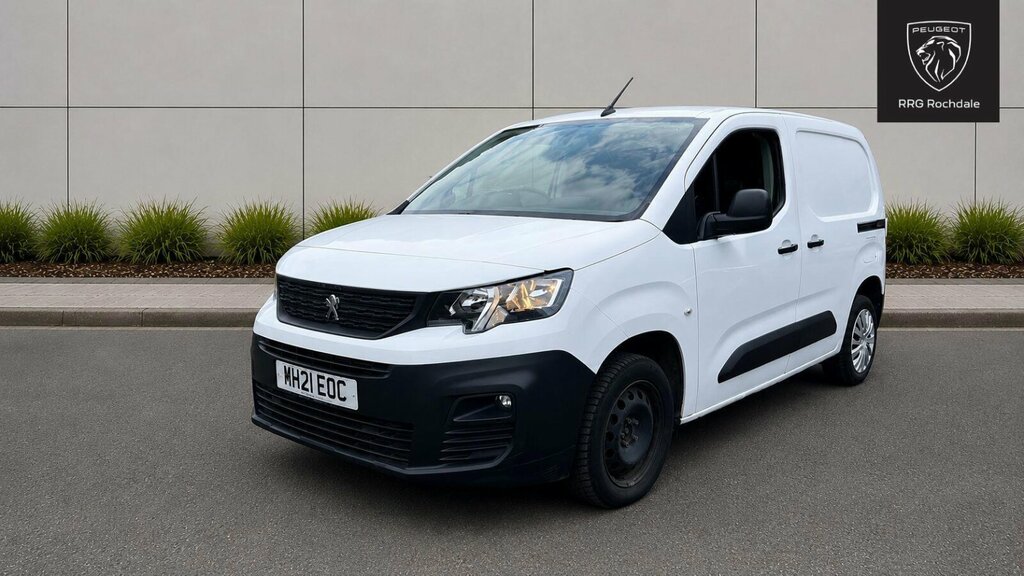 Peugeot Partner 1.5 Bluehdi 1000 Professional Standard Panel Van S MH21EOC White #3