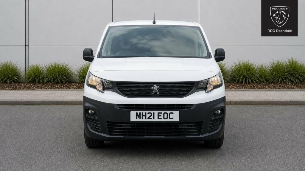 Peugeot Partner 1.5 Bluehdi 1000 Professional Standard Panel Van S MH21EOC White #2