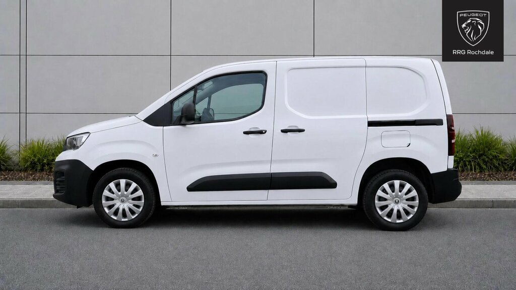 Peugeot Partner 1.5 Bluehdi 1000 Professional Standard Panel Van S MH21EOC White #4