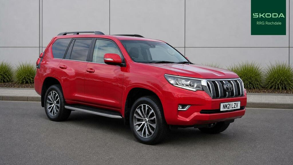 Toyota Land Cruiser 2.8 D-4d 204 Invincible 7 Seats Red