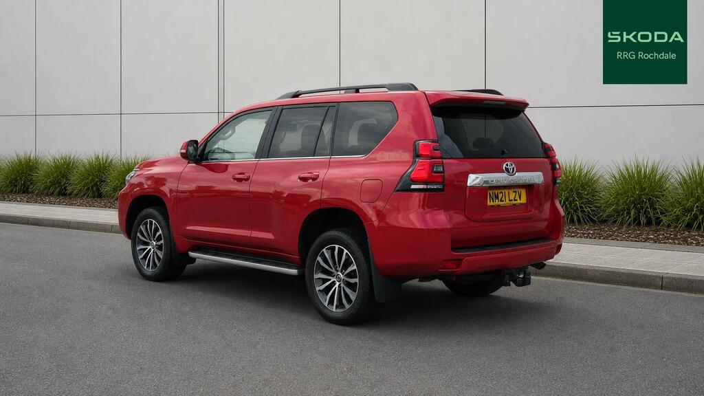 Toyota Land Cruiser 2.8 D-4d 204 Invincible 7 Seats Red #6