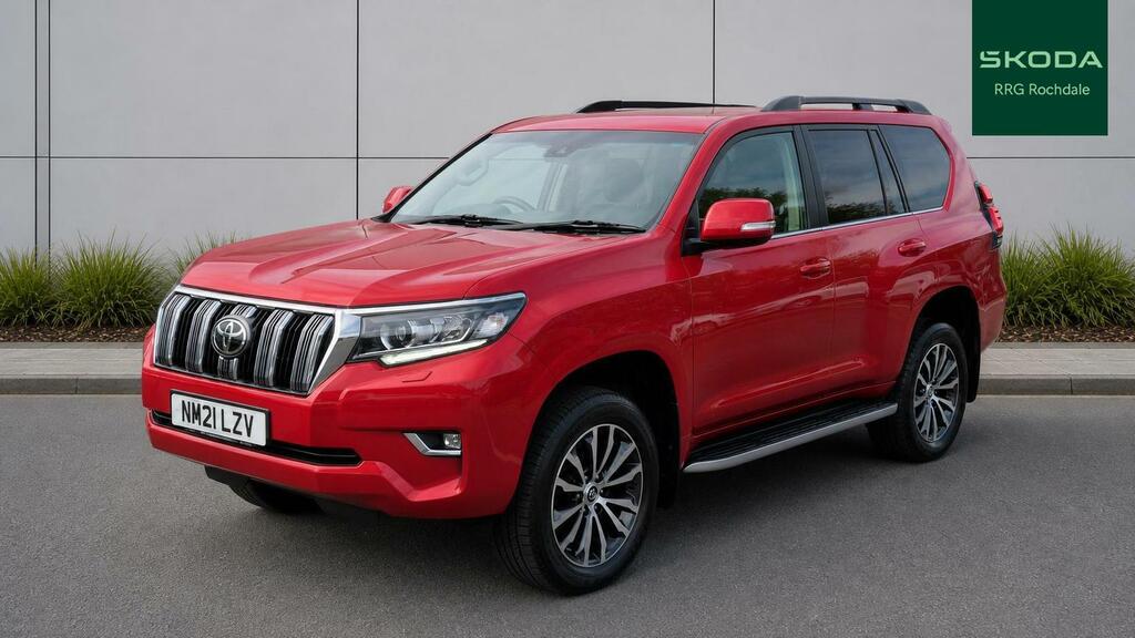 Toyota Land Cruiser 2.8 D-4d 204 Invincible 7 Seats Red #3