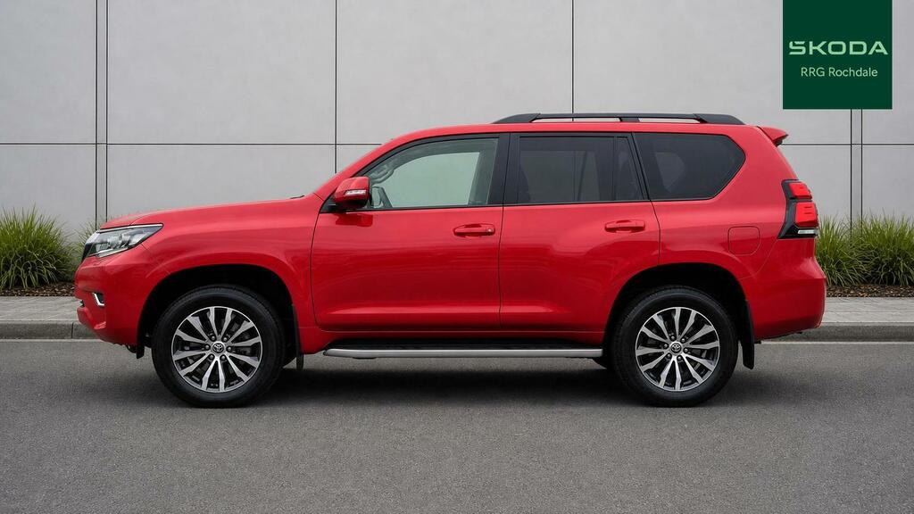 Toyota Land Cruiser 2.8 D-4d 204 Invincible 7 Seats Red #4
