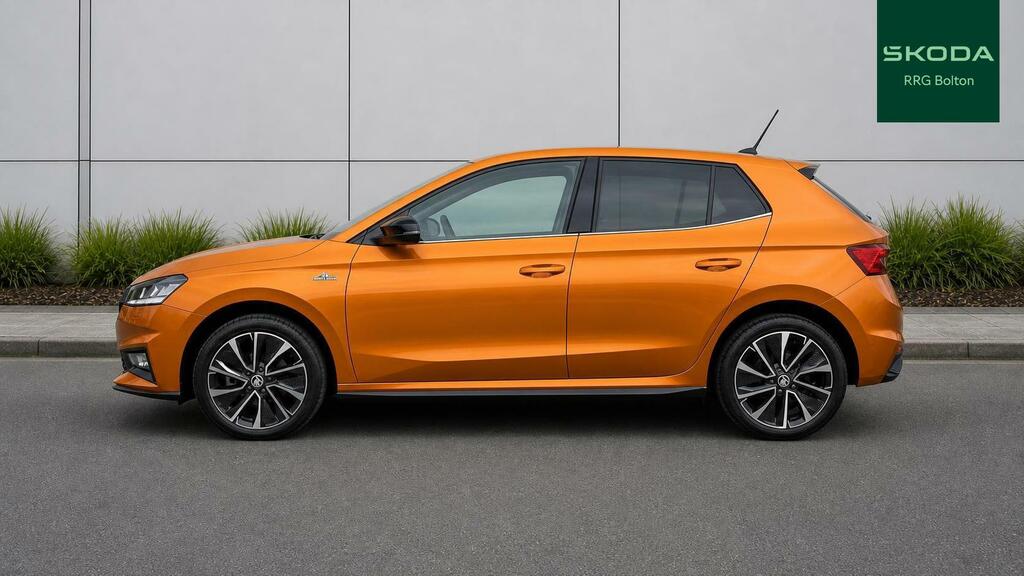 Skoda Fabia 1.0 Tsi 110 Monte Carlo Orange #4