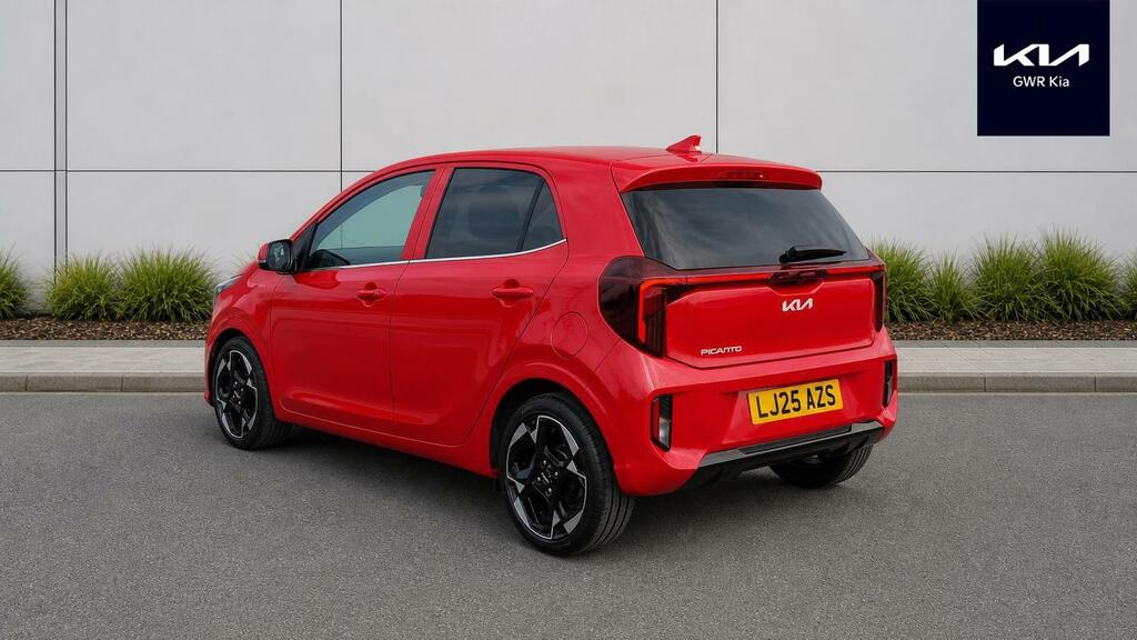 Kia Picanto 1.0 3 Amt Euro 6 Ss LJ25AZS Red #6