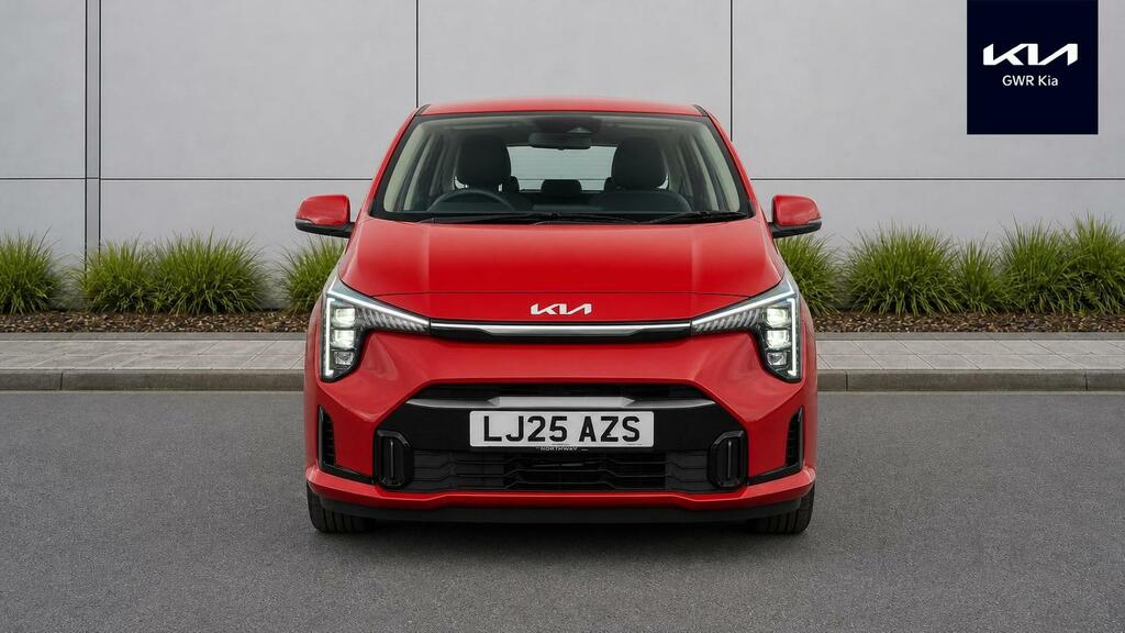 Kia Picanto 1.0 3 Amt Euro 6 Ss LJ25AZS Red #2