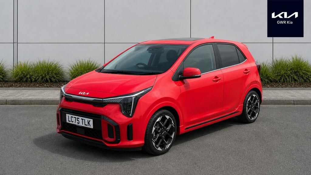 Kia Picanto 1.0 Gt-line S Amt Euro 6 Ss LC75TLK Red #3