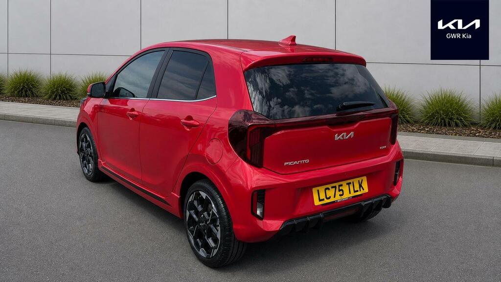 Kia Picanto 1.0 Gt-line S Amt Euro 6 Ss LC75TLK Red #6