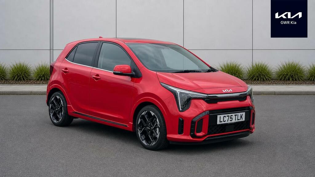 Kia Picanto 1.0 Gt-line S Amt Euro 6 Ss Red