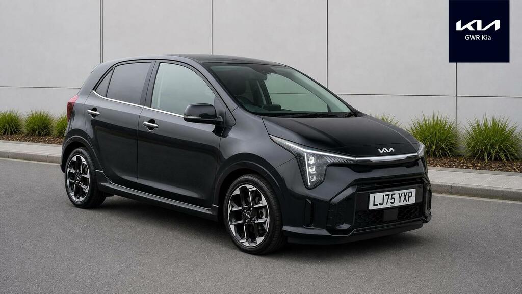 Kia Picanto 1.0 Gt-line S Amt Euro 6 Ss Black