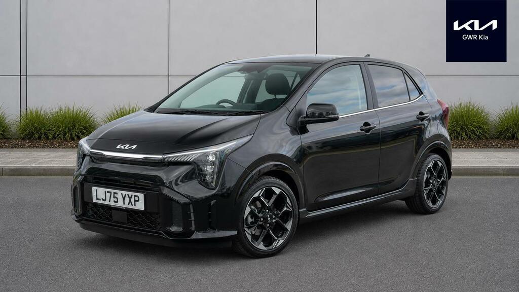Kia Picanto 1.0 Gt-line S Amt Euro 6 Ss LJ75YXP Black #3
