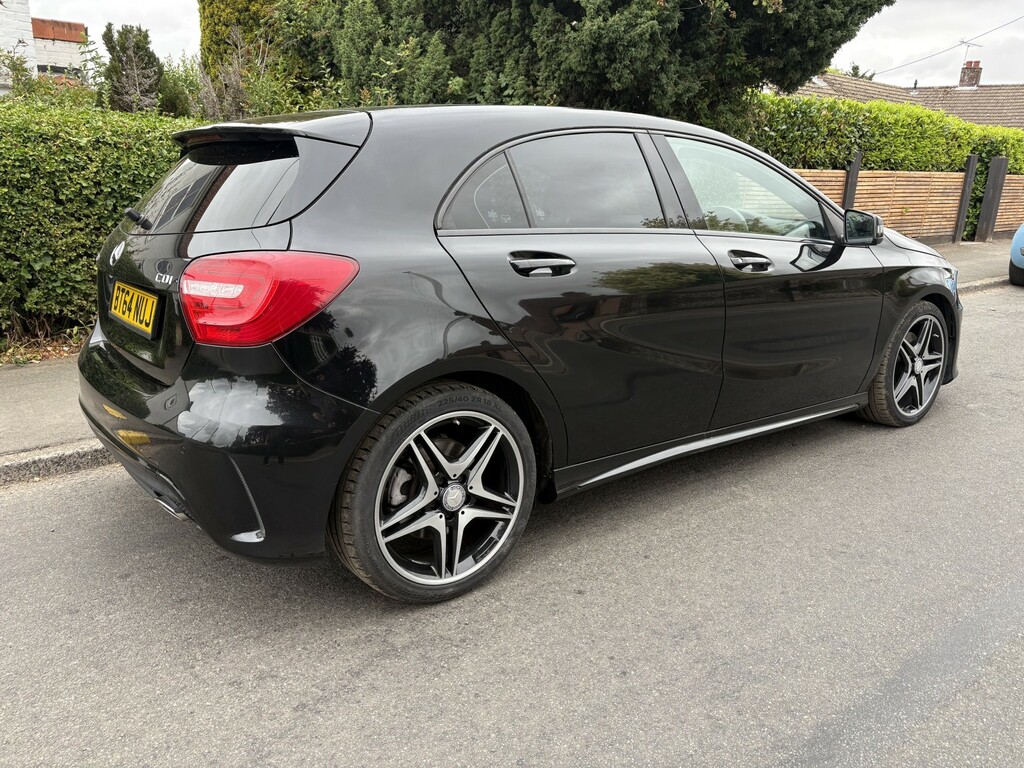 Mercedes-Benz A Class Hatchback 2.1 A220 Cdi Amg Sport 2015 BT64NUJ Black #6