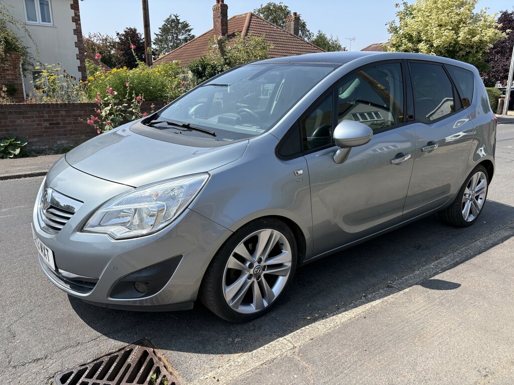 Vauxhall Meriva Mpv 1.4 T 16V Se 2013 Silver #3