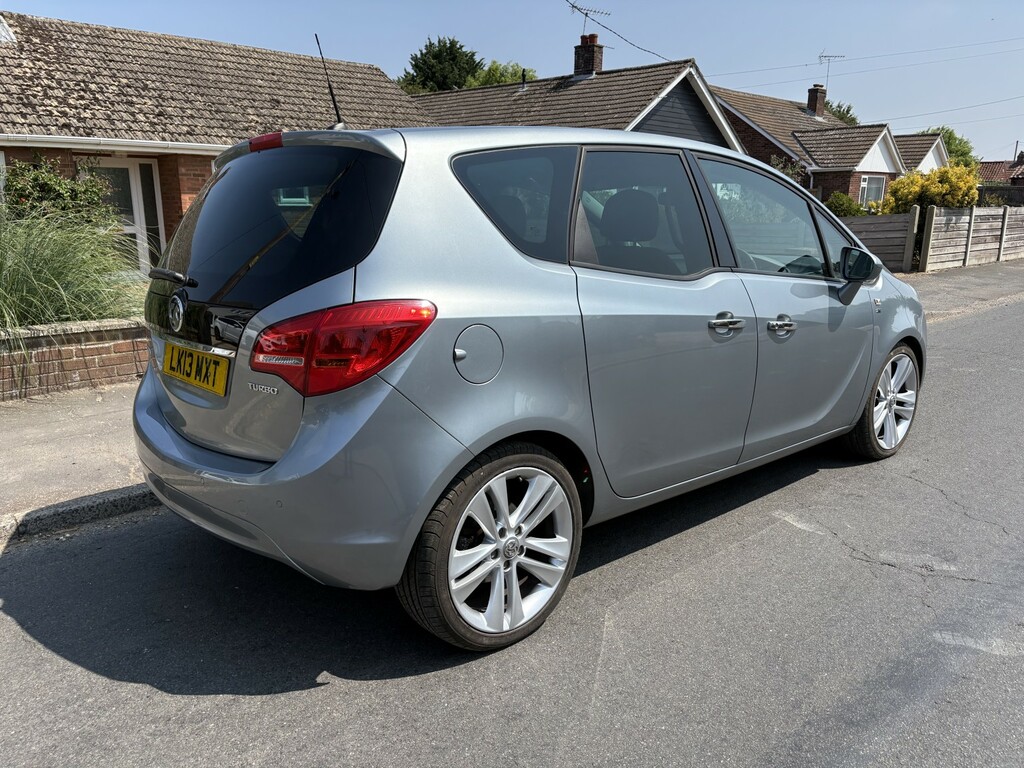 Vauxhall Meriva Mpv 1.4 T 16V Se 2013 Silver #6