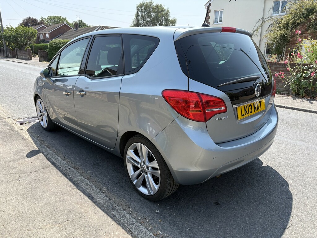 Vauxhall Meriva Mpv 1.4 T 16V Se 2013 Silver #4