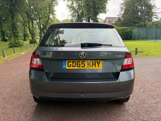 Skoda Fabia 2015 1.4 Tdi S Hatchback Euro 6 Grey #4