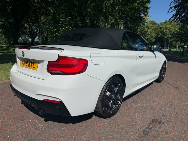 BMW 2 Series 2018 3.0 M240i Convertible Euro 6 White #2