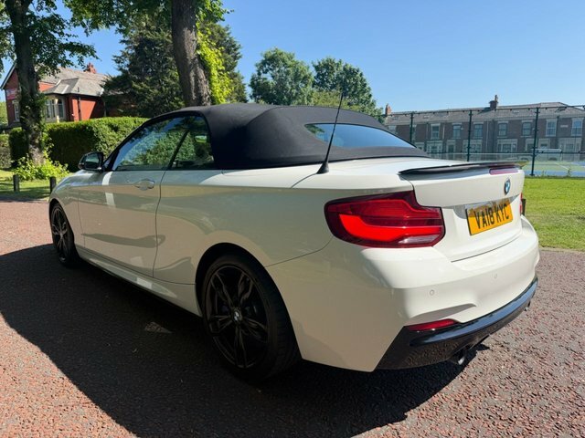 BMW 2 Series 2018 3.0 M240i Convertible Euro 6 White #5