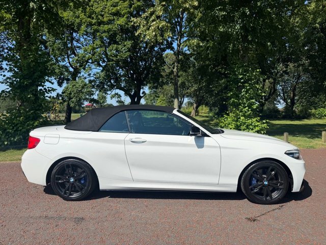 BMW 2 Series 2018 3.0 M240i Convertible Euro 6 White #3