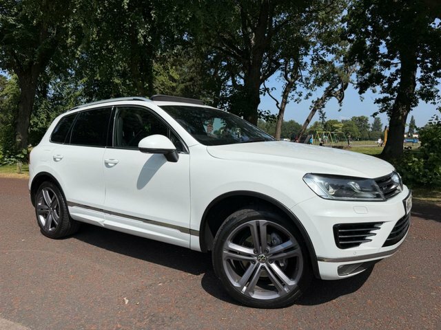 Volkswagen Touareg 2017 3.0 Tdi V6 R-line Plus Suv Tiptron White