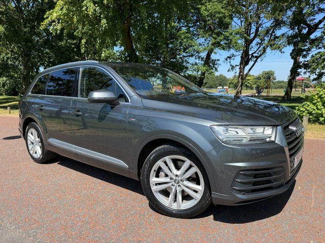 Audi Q7 2015 3.0 Tdi V6 S Line Suv Tiptronic Qu Grey