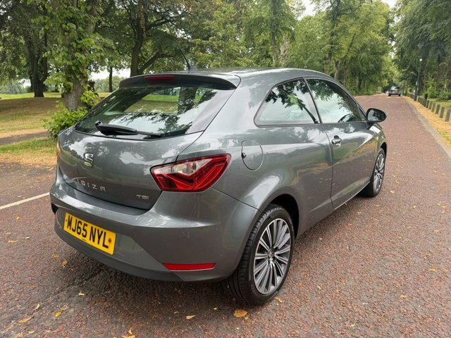 Seat Ibiza 2015 1.2 Tsi Connect Sport Coupe Grey #3